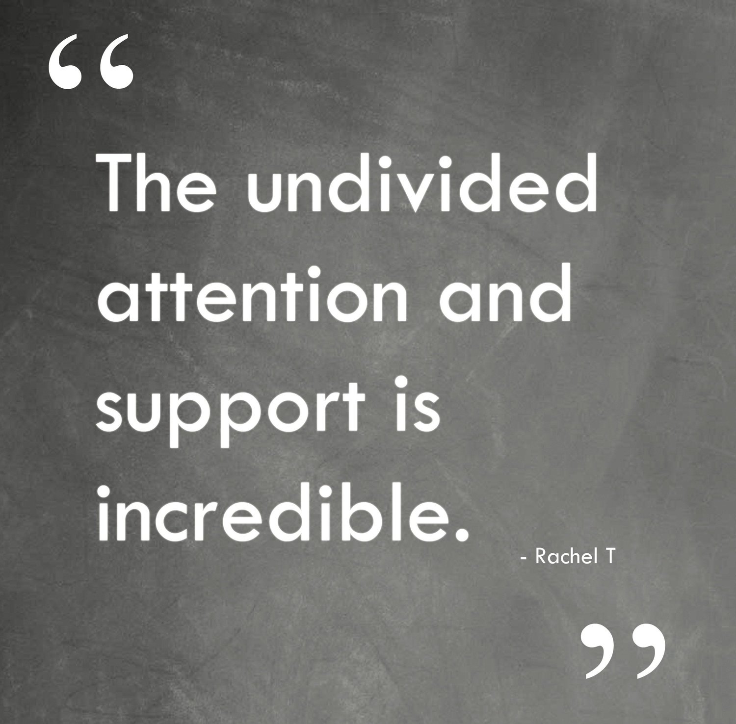 Client testimonial quote card from a G14 member