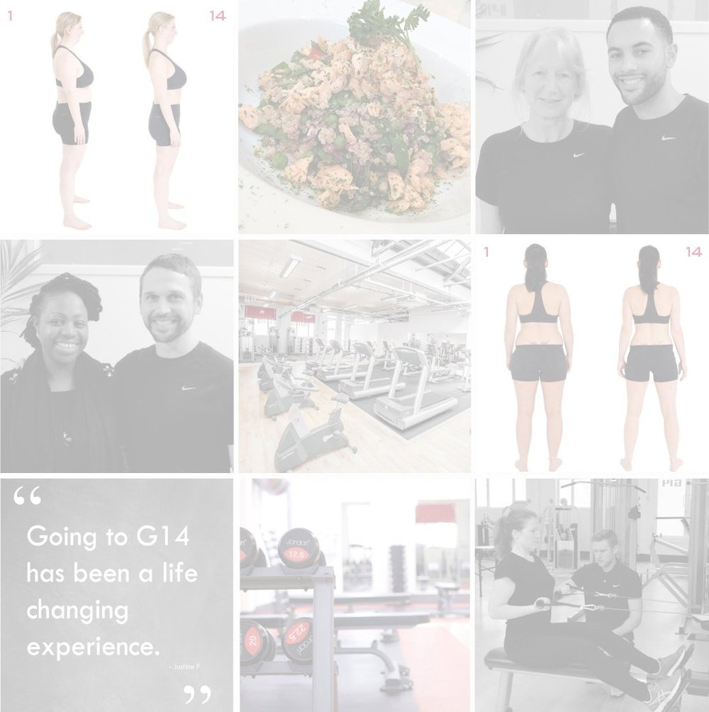 Photograph from the G14 personal training studio in Chiswick