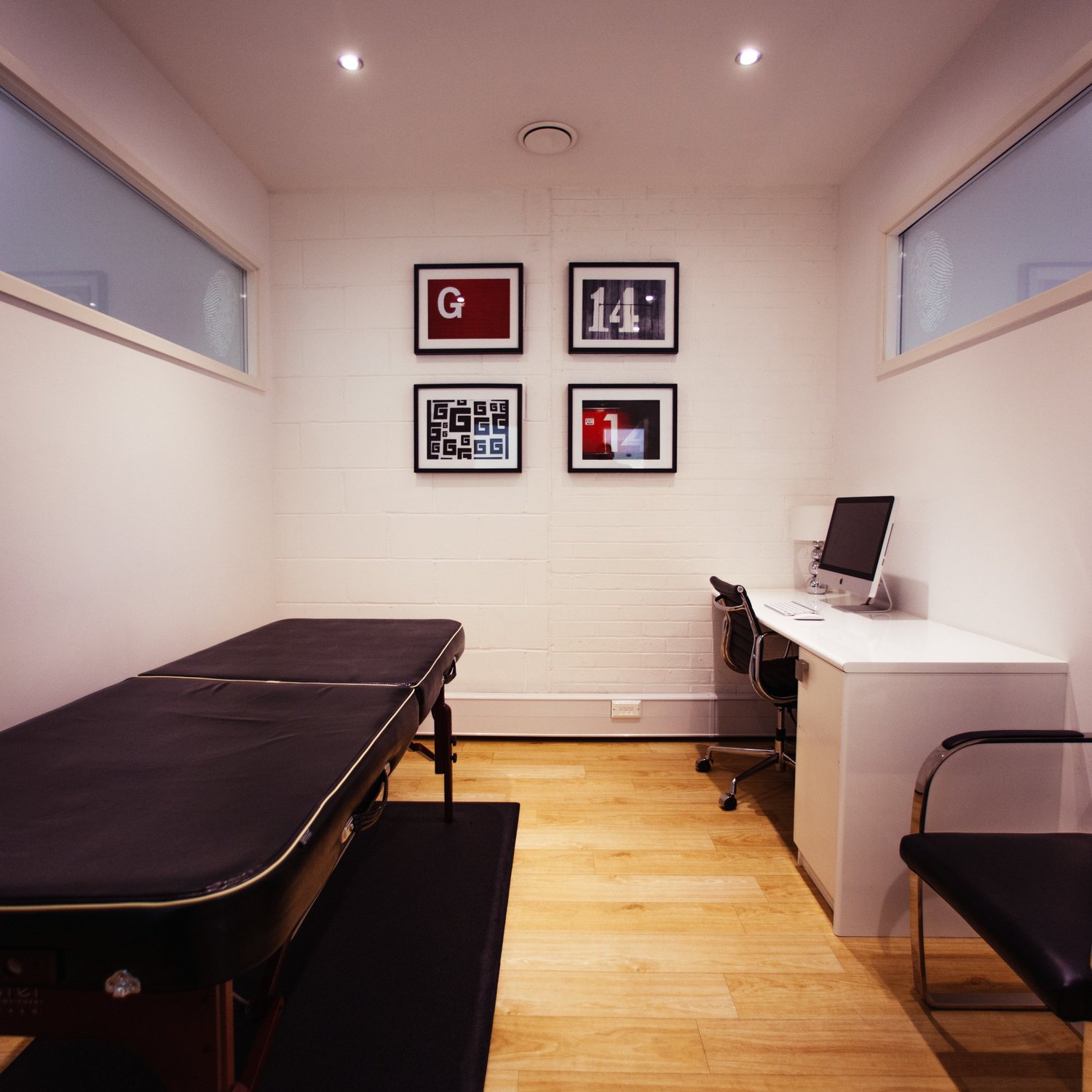 Photograph from the G14 personal training studio in Chiswick